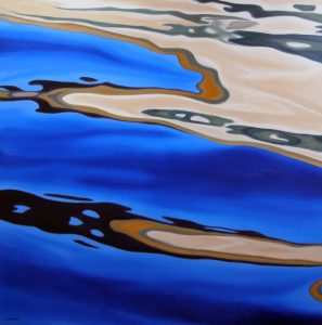 Reflections on Water #1 Oil on canvas 48" x 48"