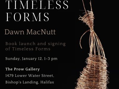 Jan 12 - Dawn MacNutt - Timeless Forms Book Launch & Signing