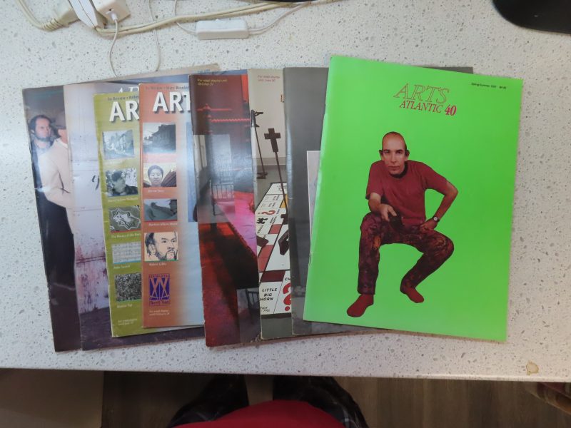 Collection of Atlantic Art magazines for sale