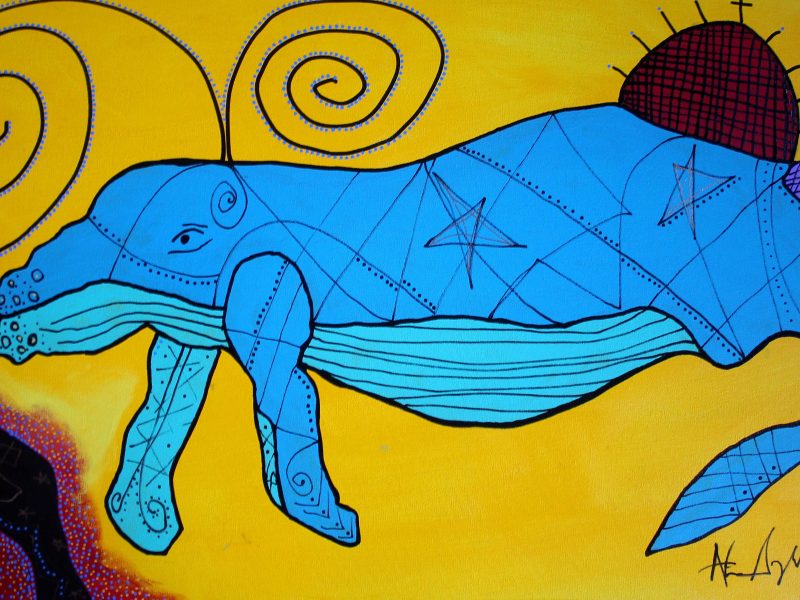 Alan Syliboy - From the Archives to the Easel