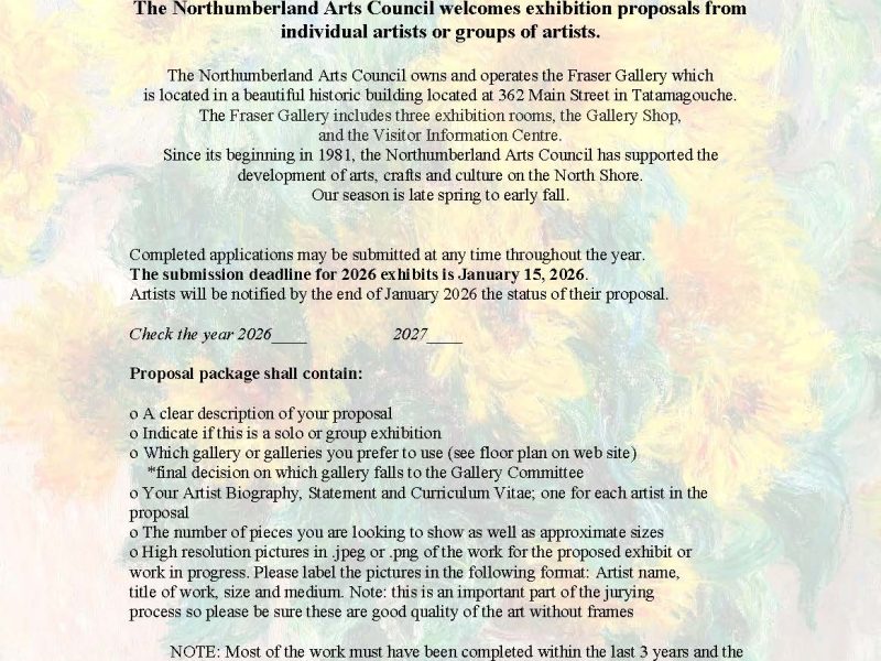 Call For Submissions