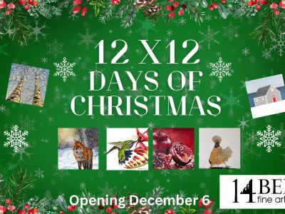 12 x 12 Days of Christmas, Group Show at 14 Bells Fine Art Gallery