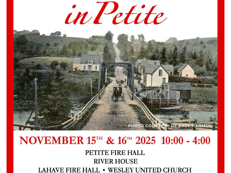 The Maritime Painted Saltbox Fine Art Gallery participates in Christmas in Petite 2025