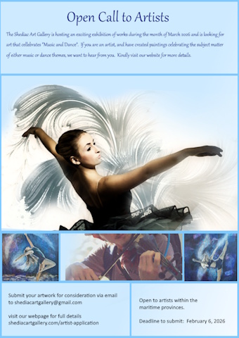 Open Call - Music and Dance themed art