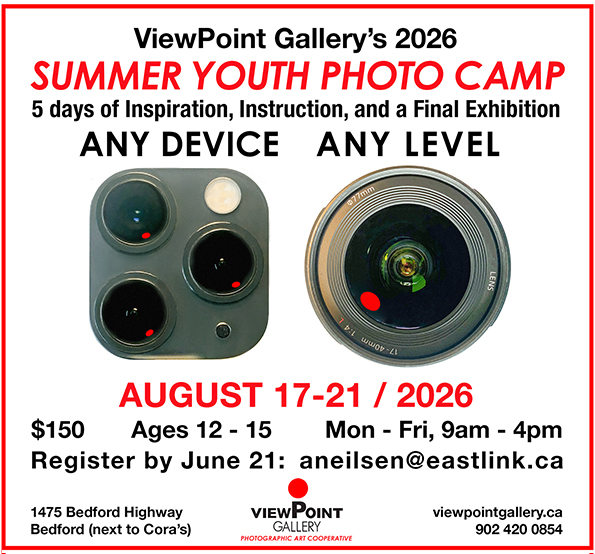 ViewPoint Gallery's 2026 Summer Youth Photo Camp