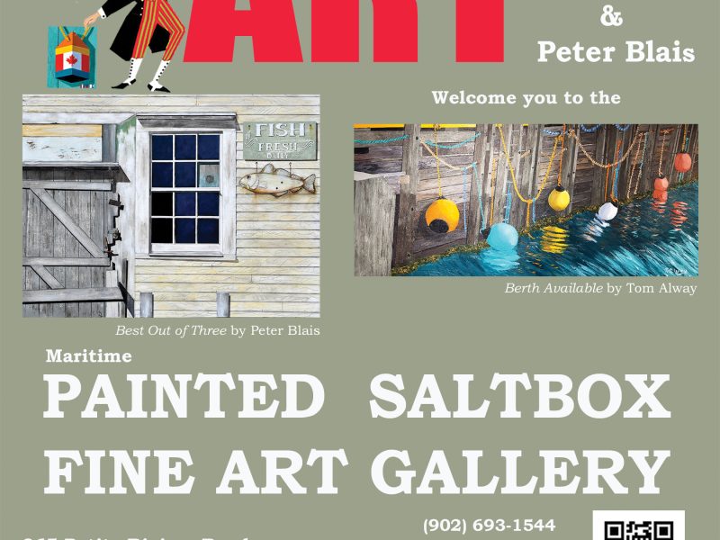 The Maritime Painted Saltbox Fine Art Gallery Opens for it's 28th Season