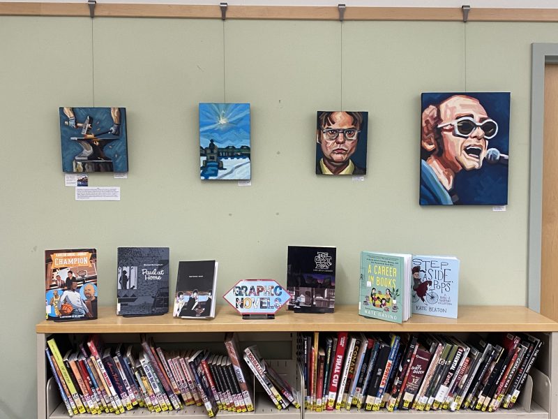 Sean Benton at Elmsdale Library