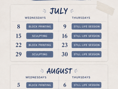 Summer Courses at In2Artz