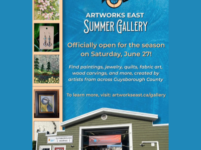 ArtWorks East Summer Gallery Re-Opens - Come Visit Us!