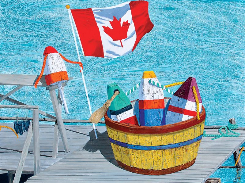 HAPPY CANADA DAY AND NEW HOURS FOR THE MARITIME PAINTED SALTBOX