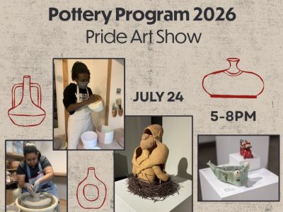 Pride Art Exhibit - RRANS Pottery Program 2026