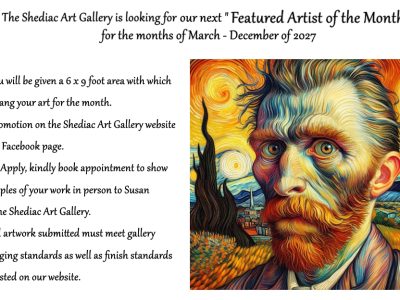 Call for "Featured Artist of the Month"