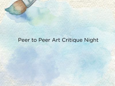 Peer to Peer Art Critique Night