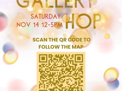 Nov 14 - City Wide Gallery Hop 12-5pm