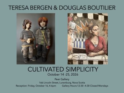 Cultivated Simplicity - Teresa Bergen & Douglas Boutilier - Peer Gallery